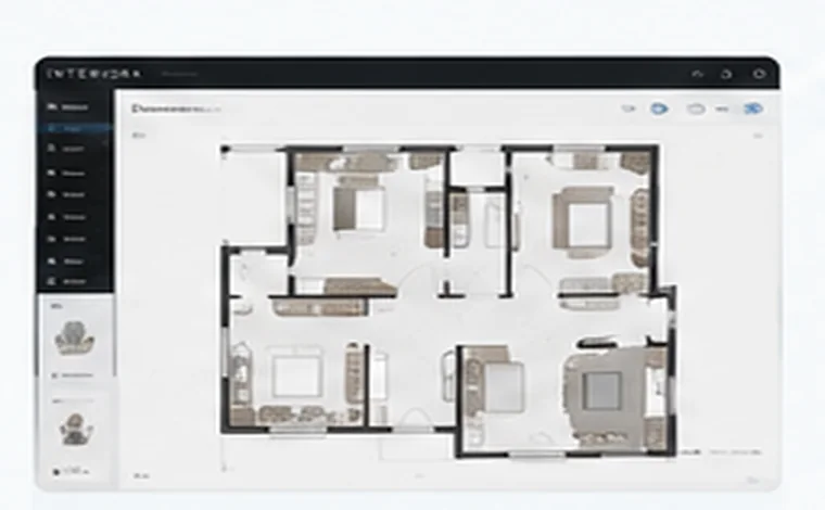 Interiora 2D and 3D floor planning interface