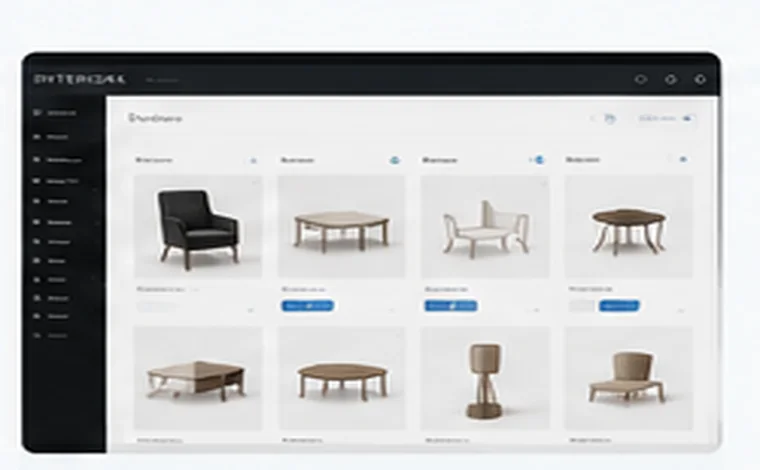 Interiora product catalog interface